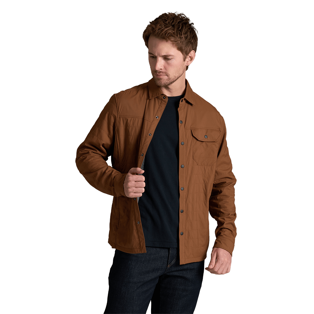 KUHL THE ONE SHIRT-JAC- SADDLE BROWN