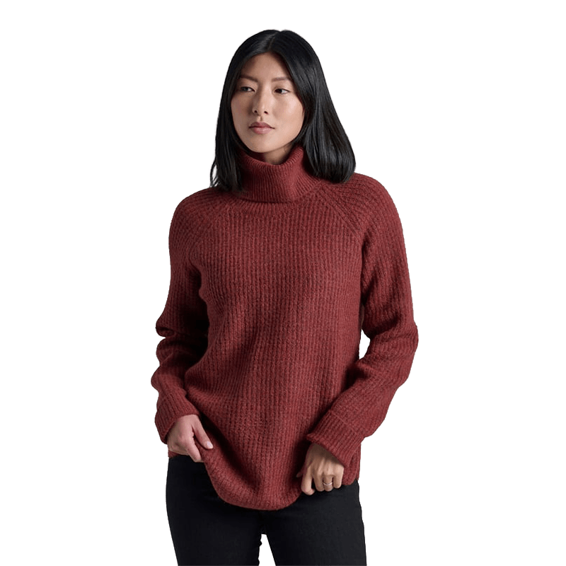 KUHL WOMEN'S SIENNA SWEATER- CHERRYWOOD
