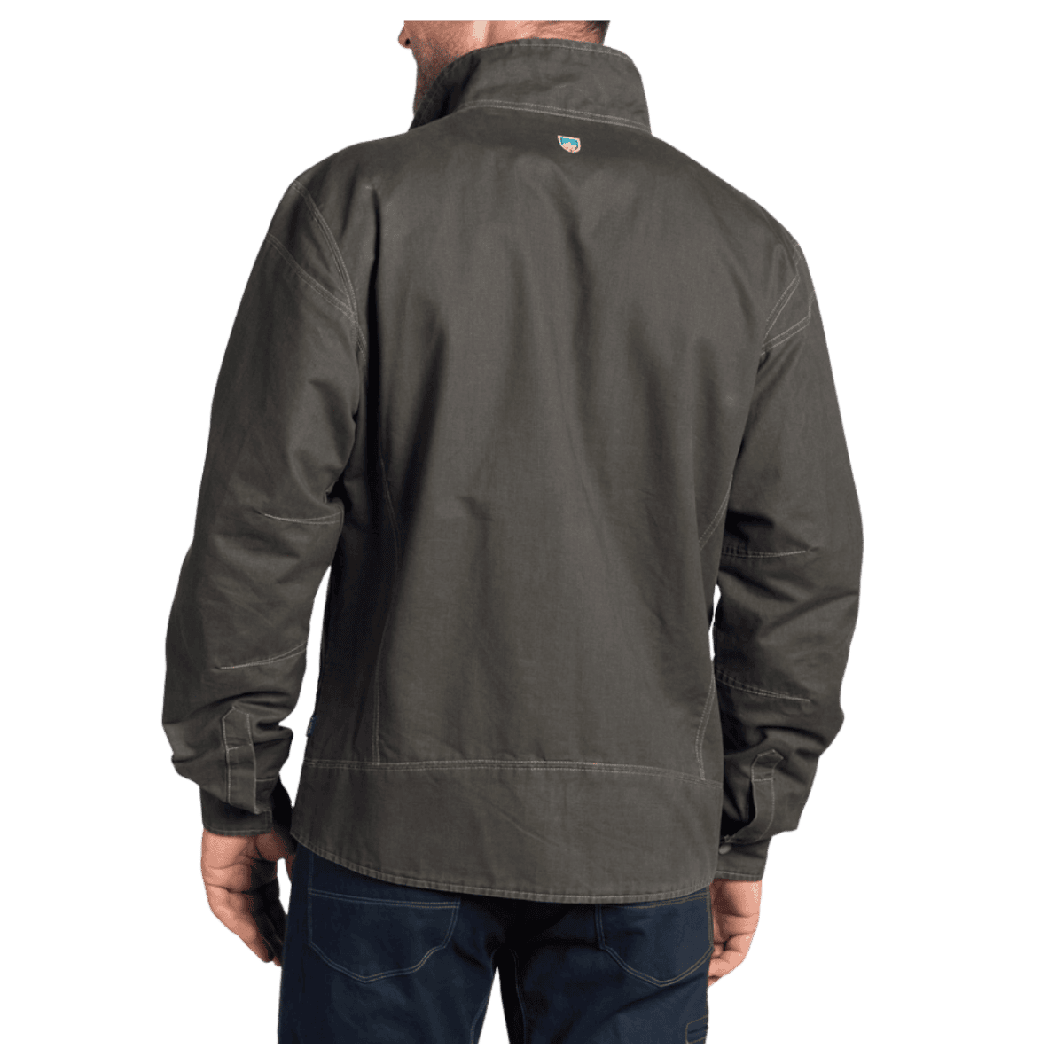 KUHL MEN'S BURR JACKET - GUN METAL - BACK