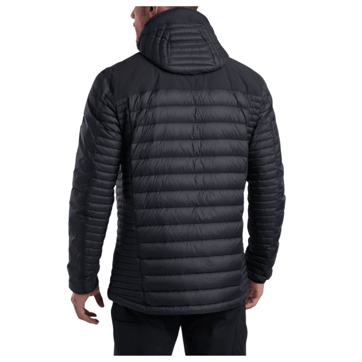KUHL MEN'S SPYFIRE HOODY JACKET - BLACKOUT - BACK