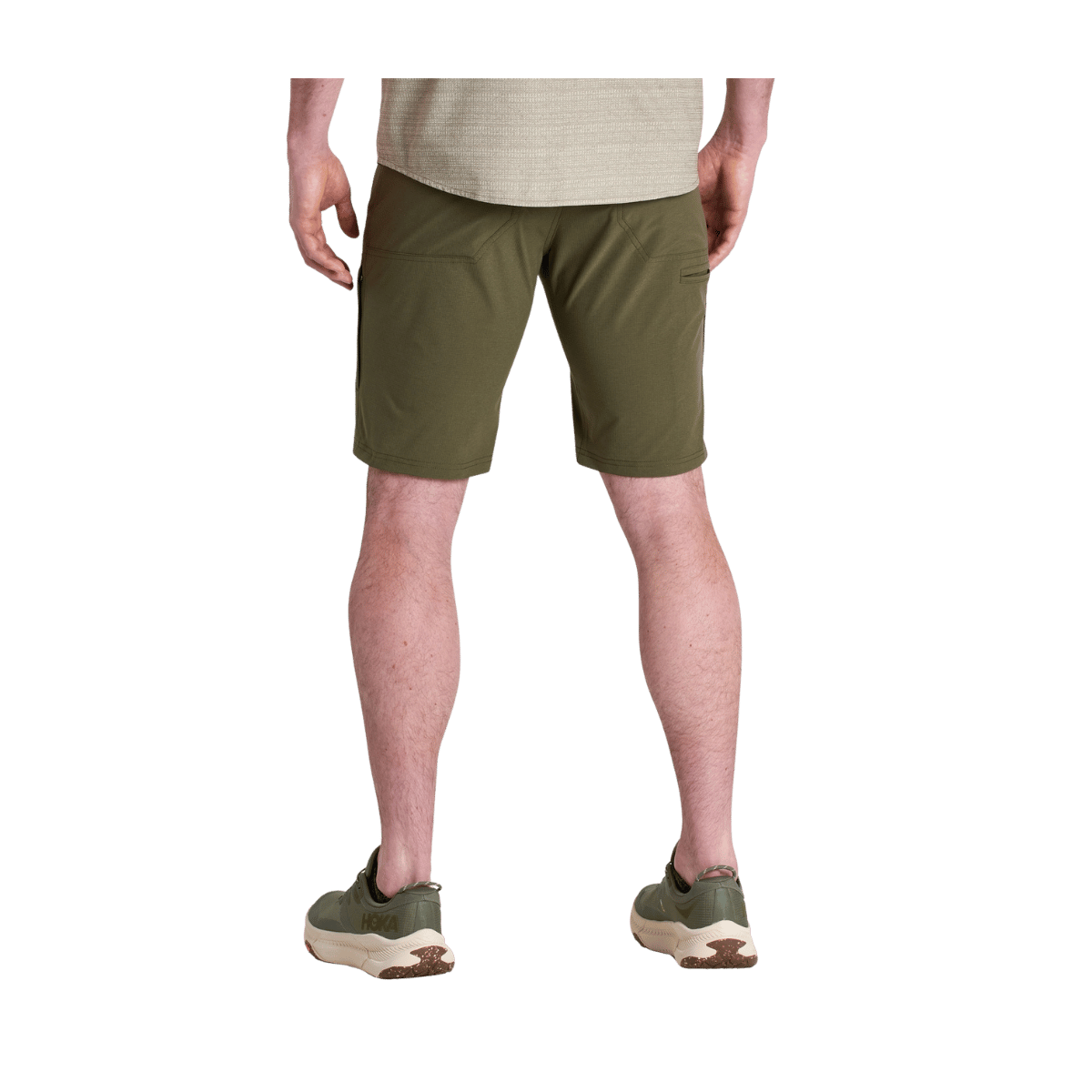 KUHL MEN'S SILENCR KARGO SHORT 10" - EVERGREEN - BACK VIEW