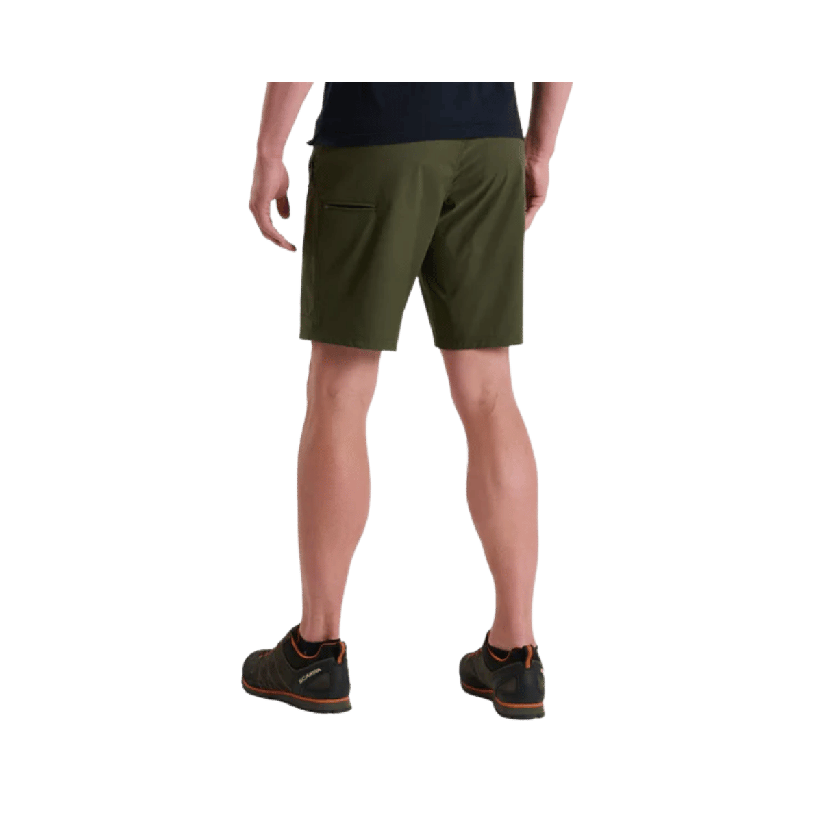 KUHL MEN'S RENEGADE OUTSIDER SHORT 10" - DARK FOREST - BACK VIEW