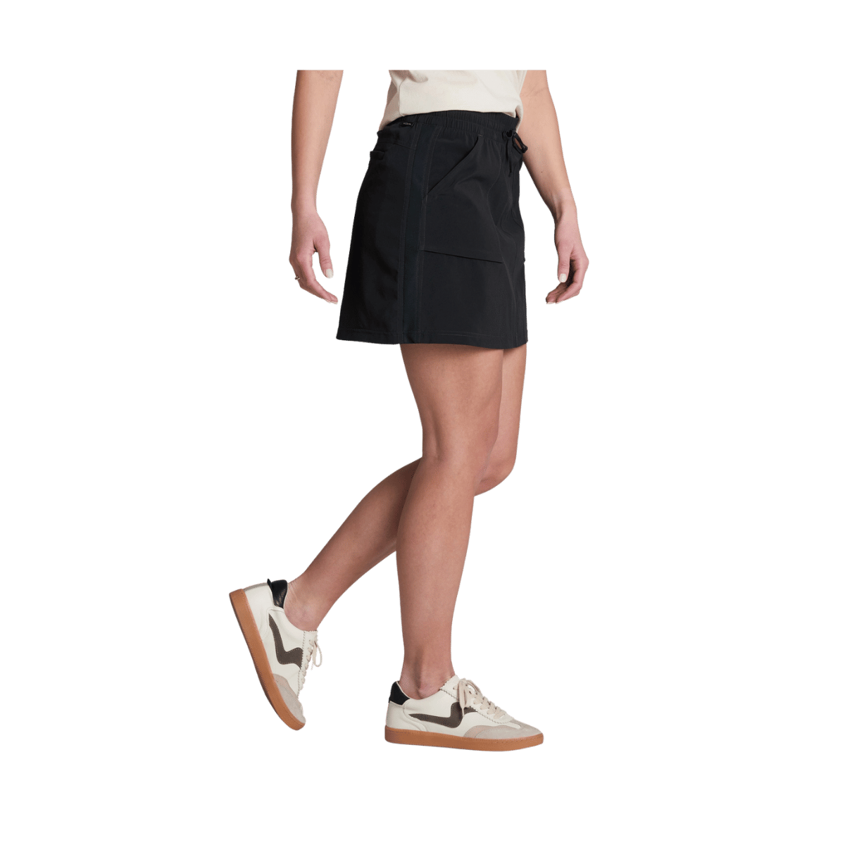 KUHL WOMEN'S VANTAGE SKORT - BLACK - SIDE VIEW