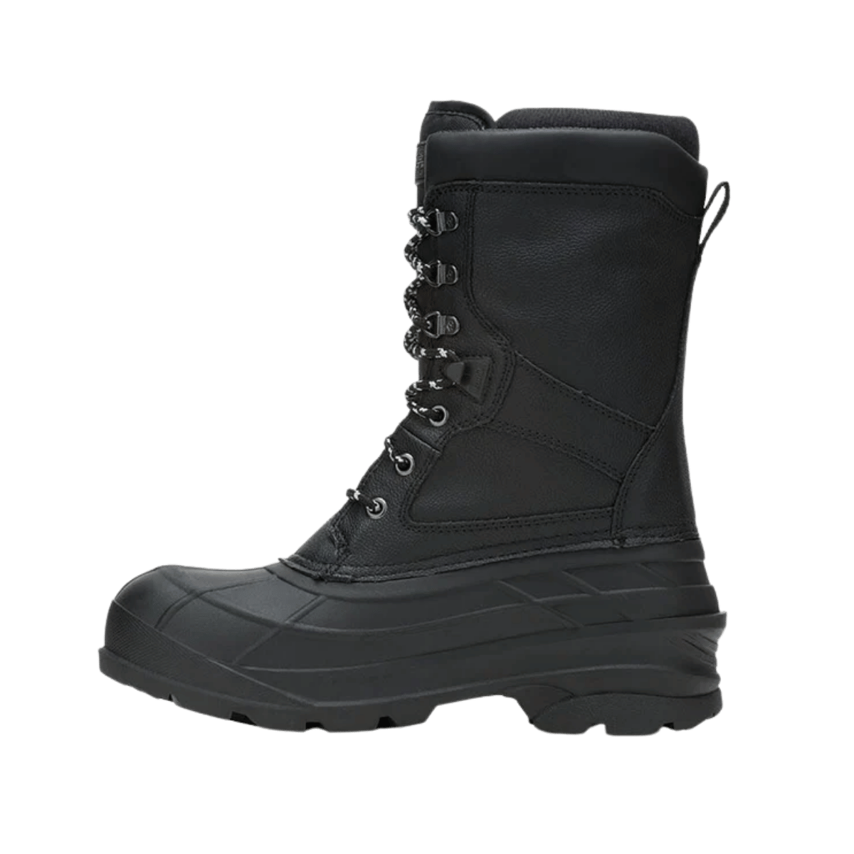 KAMIK MEN'S NATION PRO BOOT - BLACK - SIDE VIEW