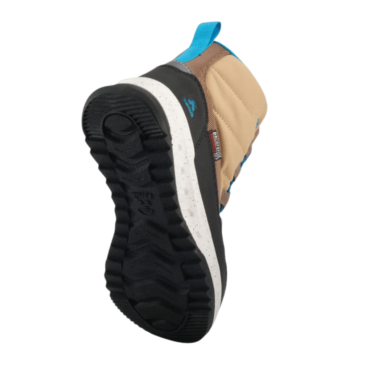KAMIK Y STORMY MID 2 - TAN - BOTTOM SOLE VIEW