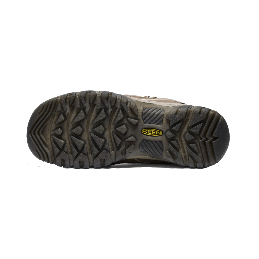 KEEN WOMEN'S TARGHEE IV MID WATERPROOF HIKING BOOT - BRINDLE/ROSE SOLE