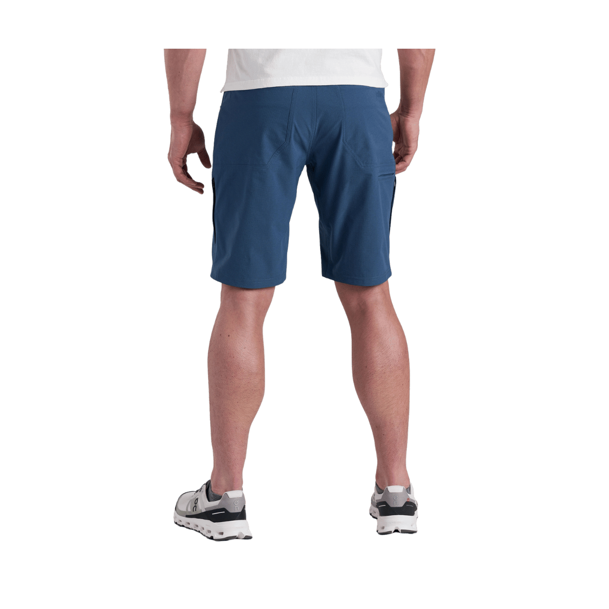 KUHL MEN'S SILENCR KARGO SHORT 10" - PIRATE BLUE - BACK VIEW