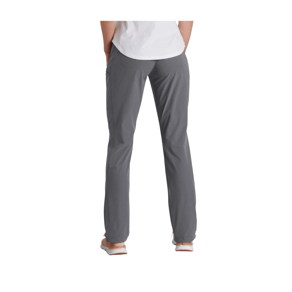KUHL WOMEN'S FREEFLEX DASH PANTS - FLINT - BACK VIEW