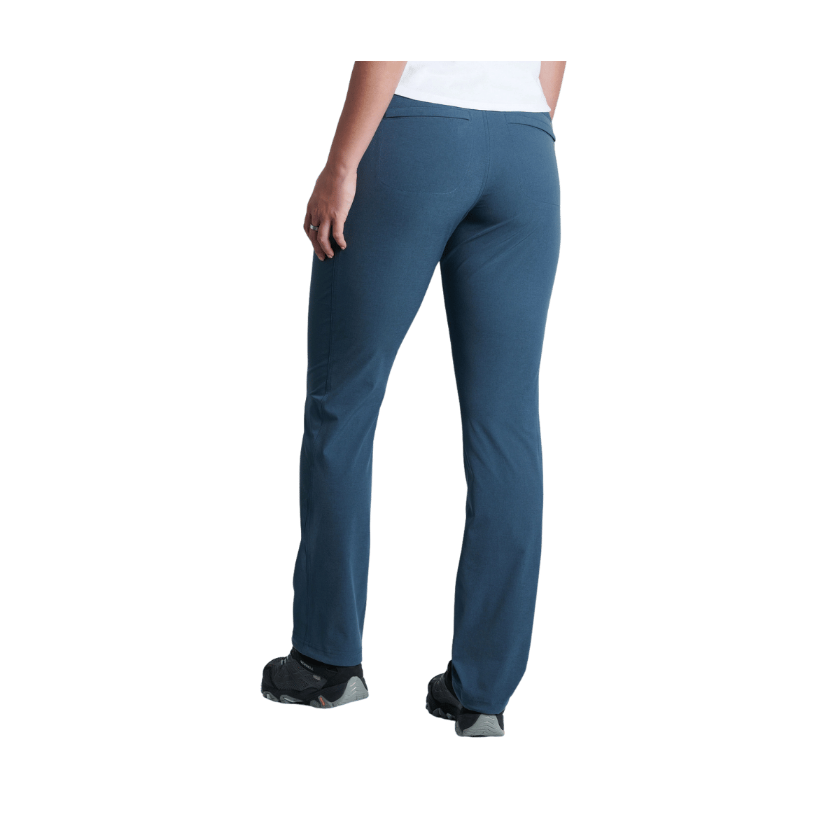 KUHL WOMEN'S FREEFLEX DASH PANTS - RAINSTORM - BACK VIEW