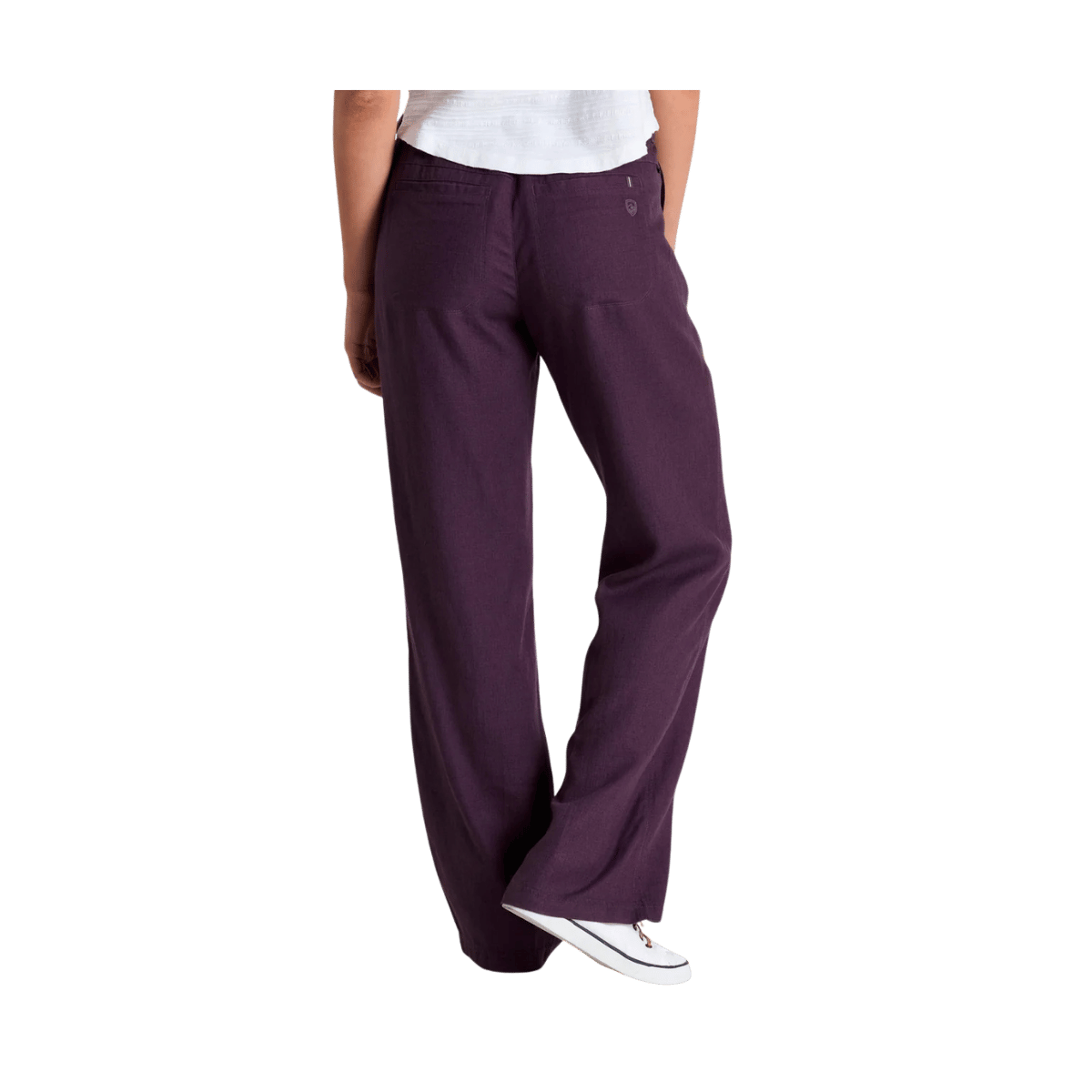 KUHL WOMEN'S FRESCO PANT - ELDERBERRY - BACK VIEW