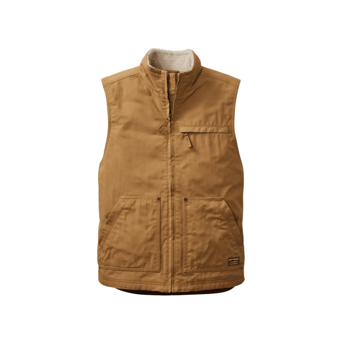 L.L.BEAN UTILITY VEST MARSH BROWN