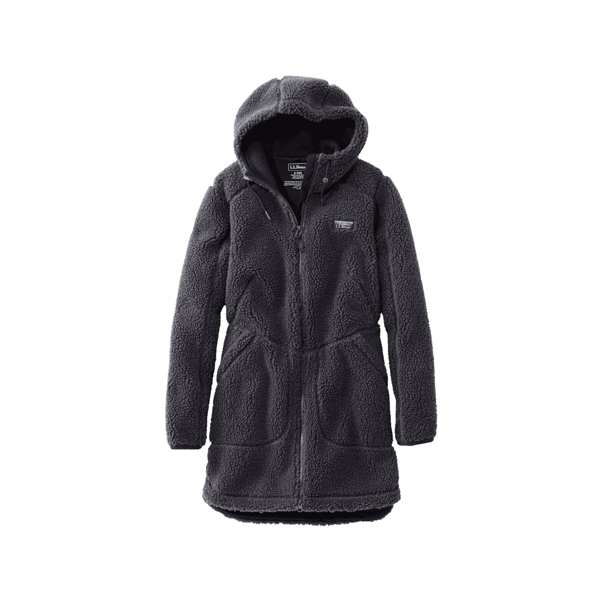 L.L.BEAN W MTN PILE FLEECE COAT IMAGE