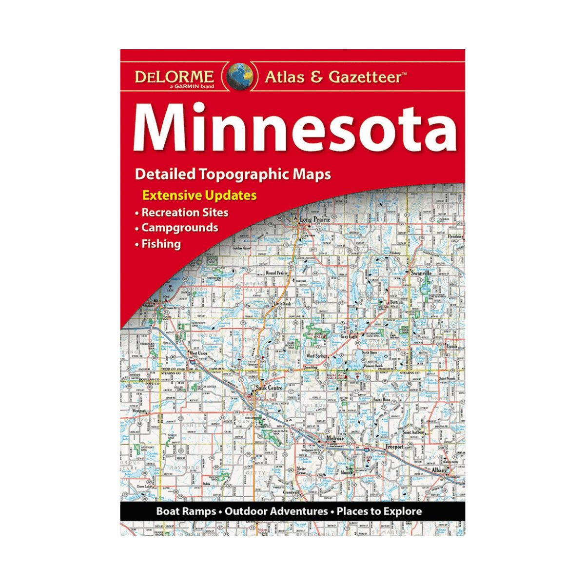 LAKEMAPS DELORME ATLAS/GAZETTEER - MINNESOTA