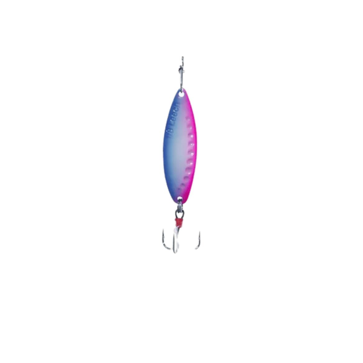 CLAM LEECH FLUTTER SPOON SZ12 - 1/16OZ - GLOW RAINBOW