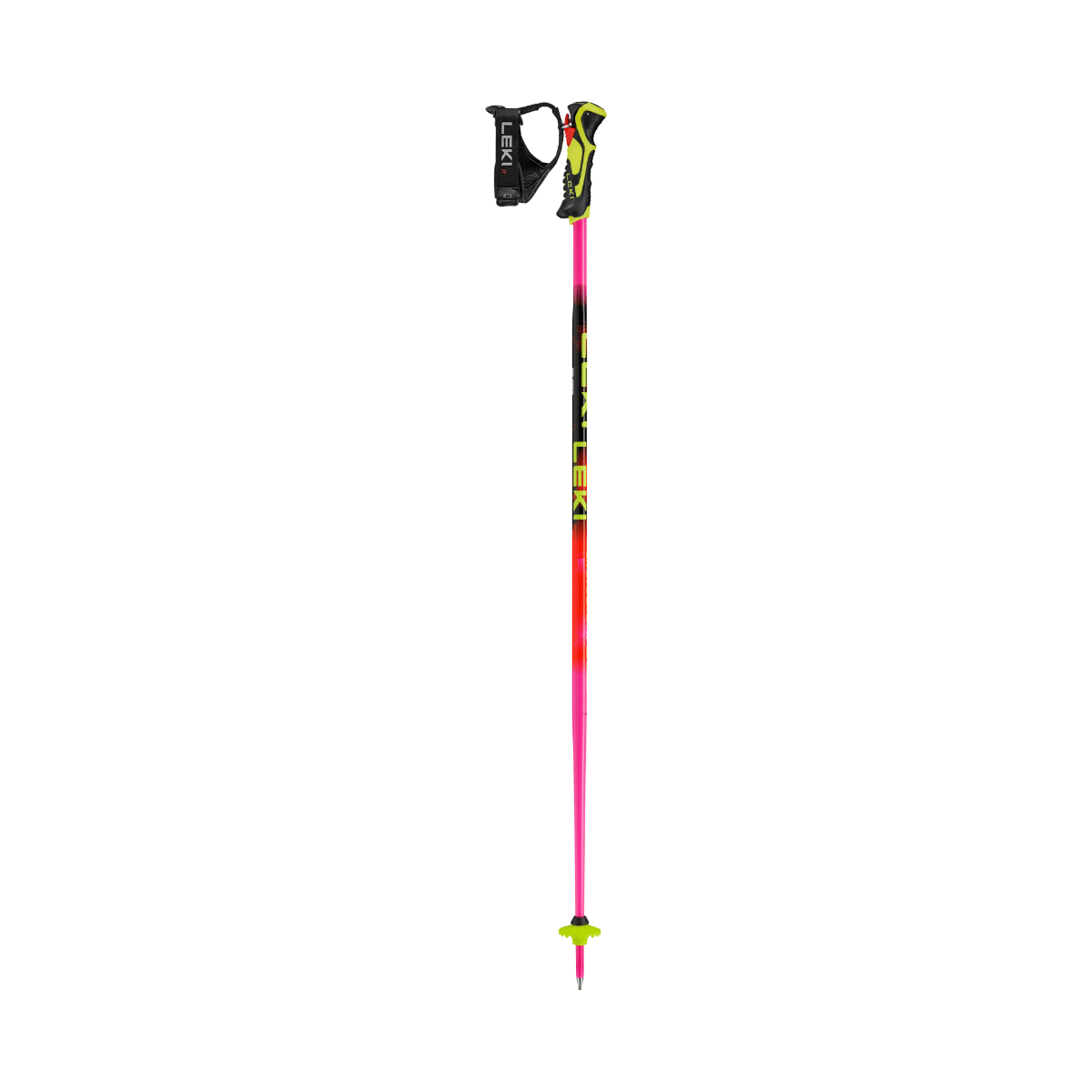 LEKI JR WCR EVO LITE SL TR 26/27 PINK ORANGE YELLOW
