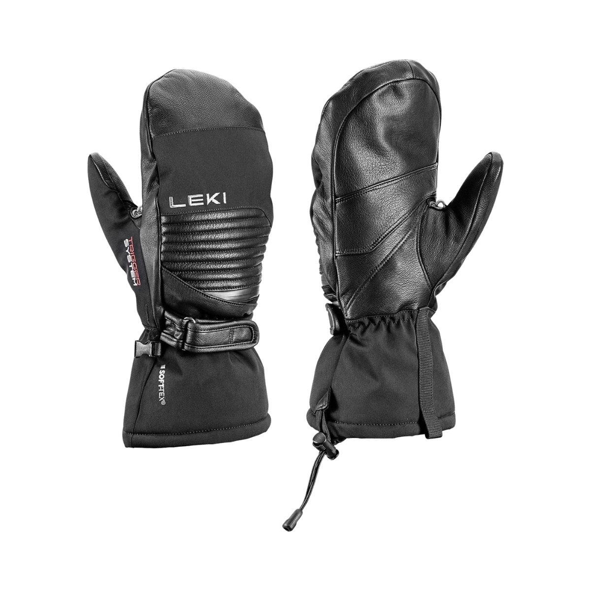 LEKI EXPLORE S MITTENS - BLACK