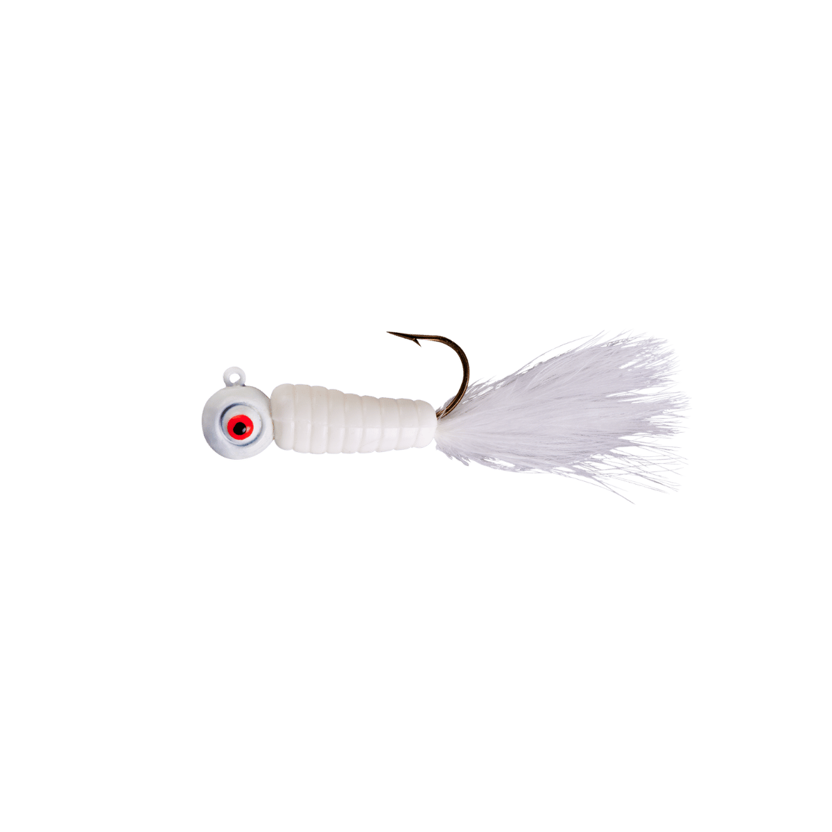 LINDY FUZZ-E-GRUB WHITE IMAGE