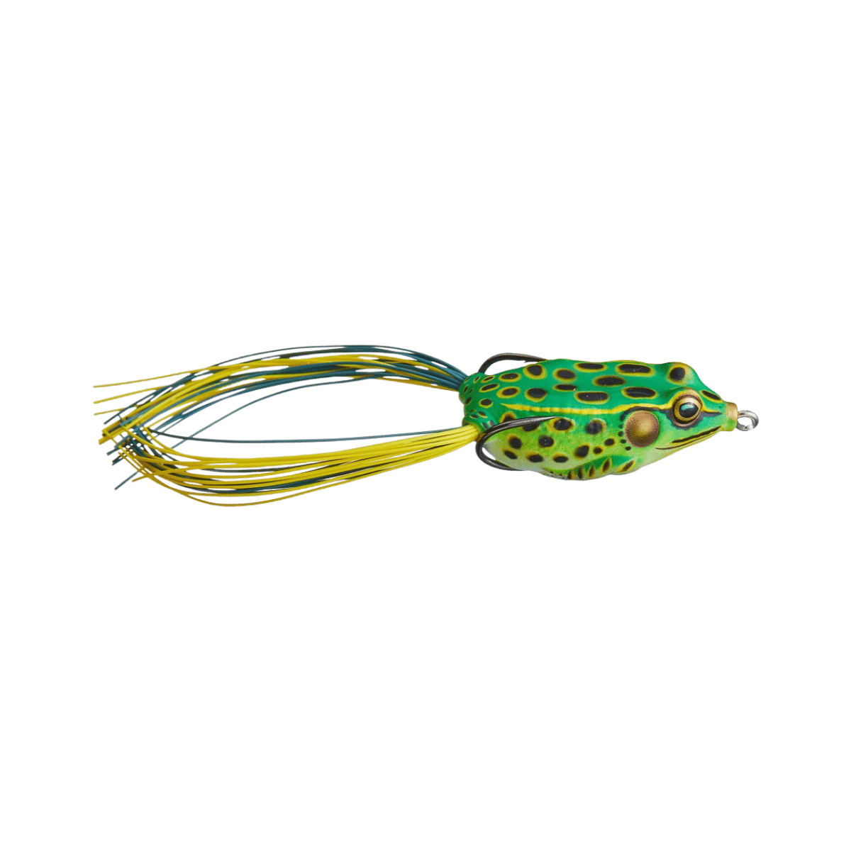 LIVE TARGET HOLLOW BELLY FROG 3/4OZ - FLORO GREEN/YELLOW