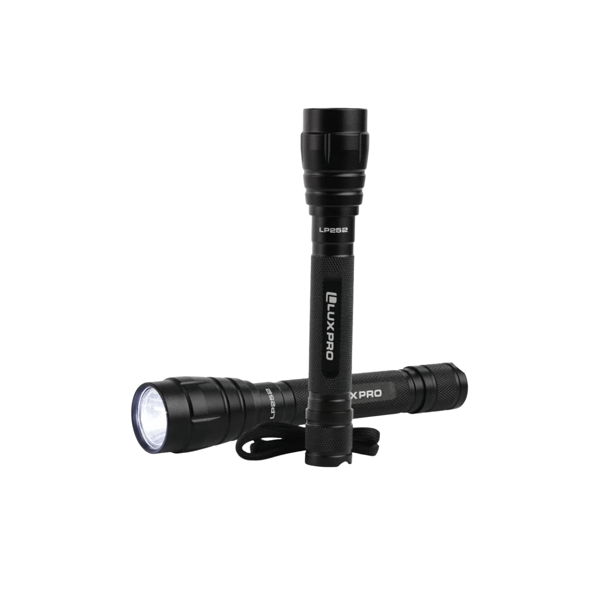 LUX PRO CONVENIENT 2AA FLASHLIGHTS 2PK 133 LUMENS