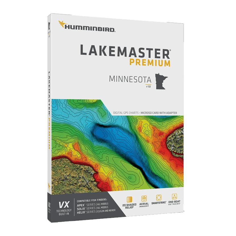 HUMMINBIRD LAKEMASTER PREMIUM - MINNESOTA V1