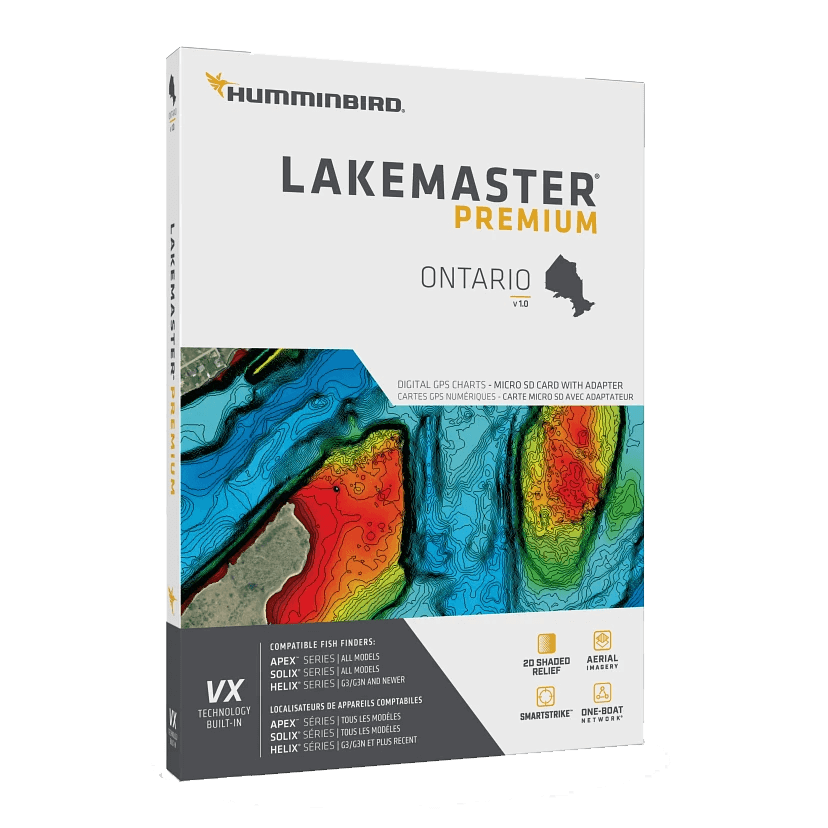 HUMMINBIRD LAKEMASTER PREMIUM - ONTARIO V1