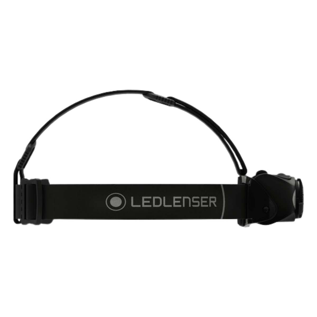 LEDLENSER REMOVABLE HEAD LAMP - BLACK - 600LM - SIDE VIEW