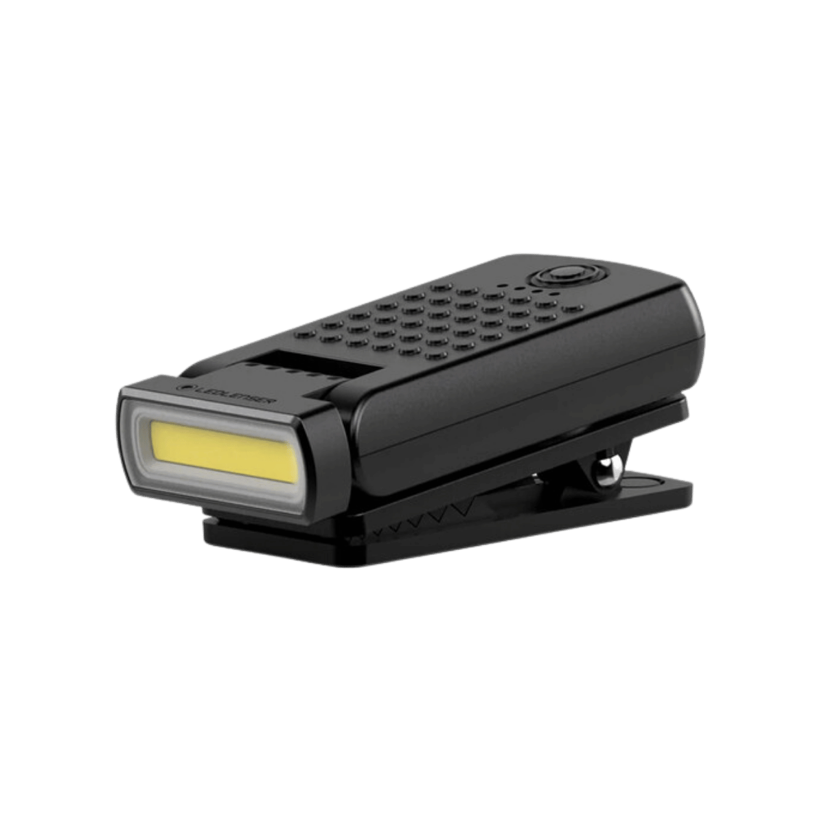 LEDLENSER ULTRA COMPACT CLIP LIGHT - ANGLE SIDED FRONT VIEW