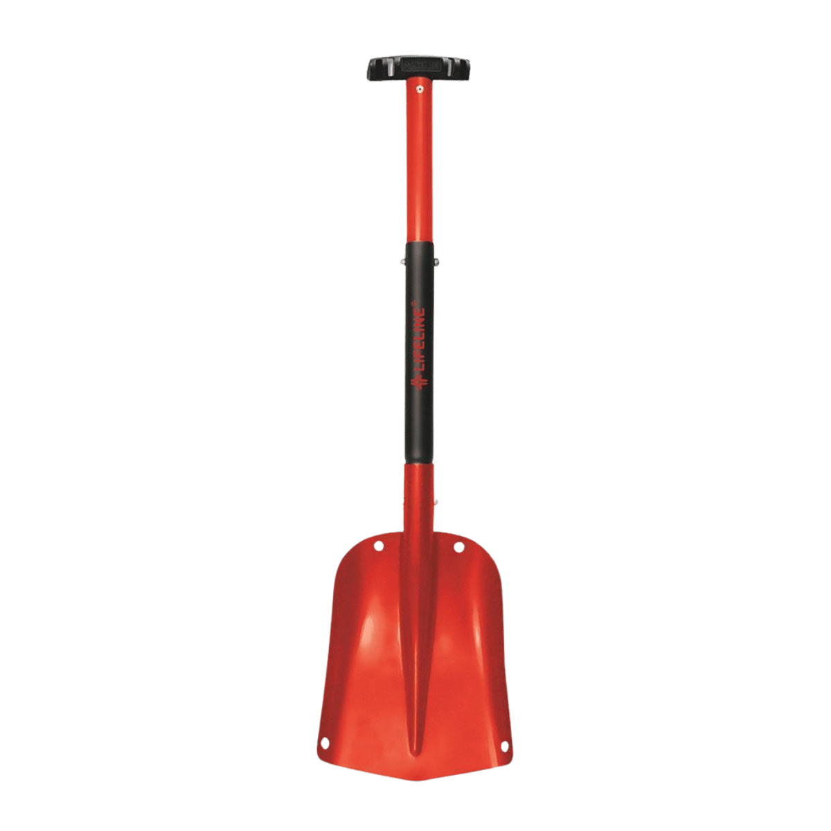 LIFELINE ALUMINUM SPORT UTILITY SHOVEL - RED