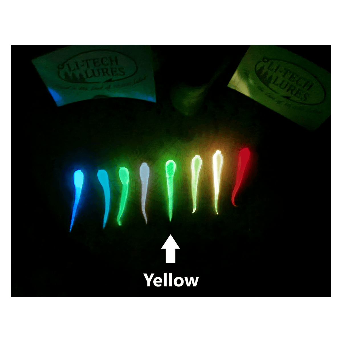 LITECH WIGGLE JIG - GLOW YELLOW