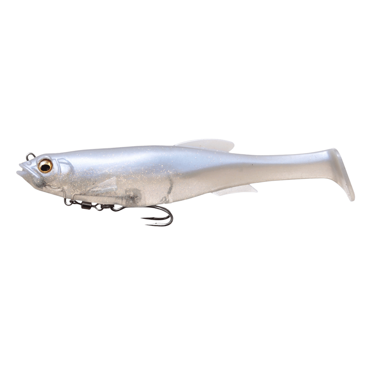 MAGDRAFT FREESTYLE SWIMBAIT 5INCH_WHITEBACKSHAD