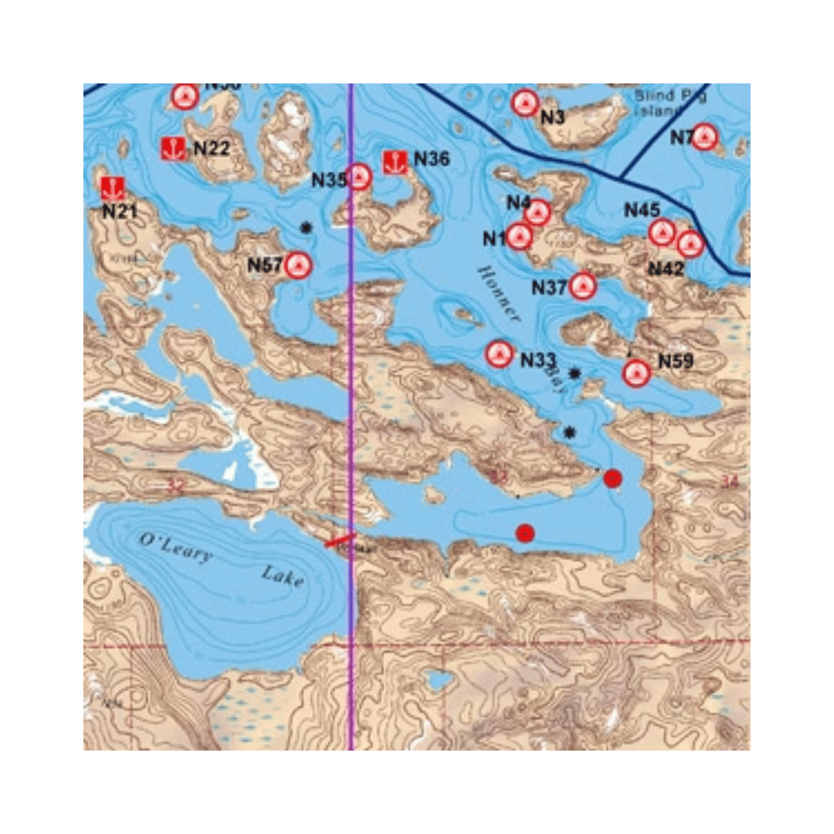 MCKENZIE PROD MCKENZIE VOYAGEURS MAP IMAGE