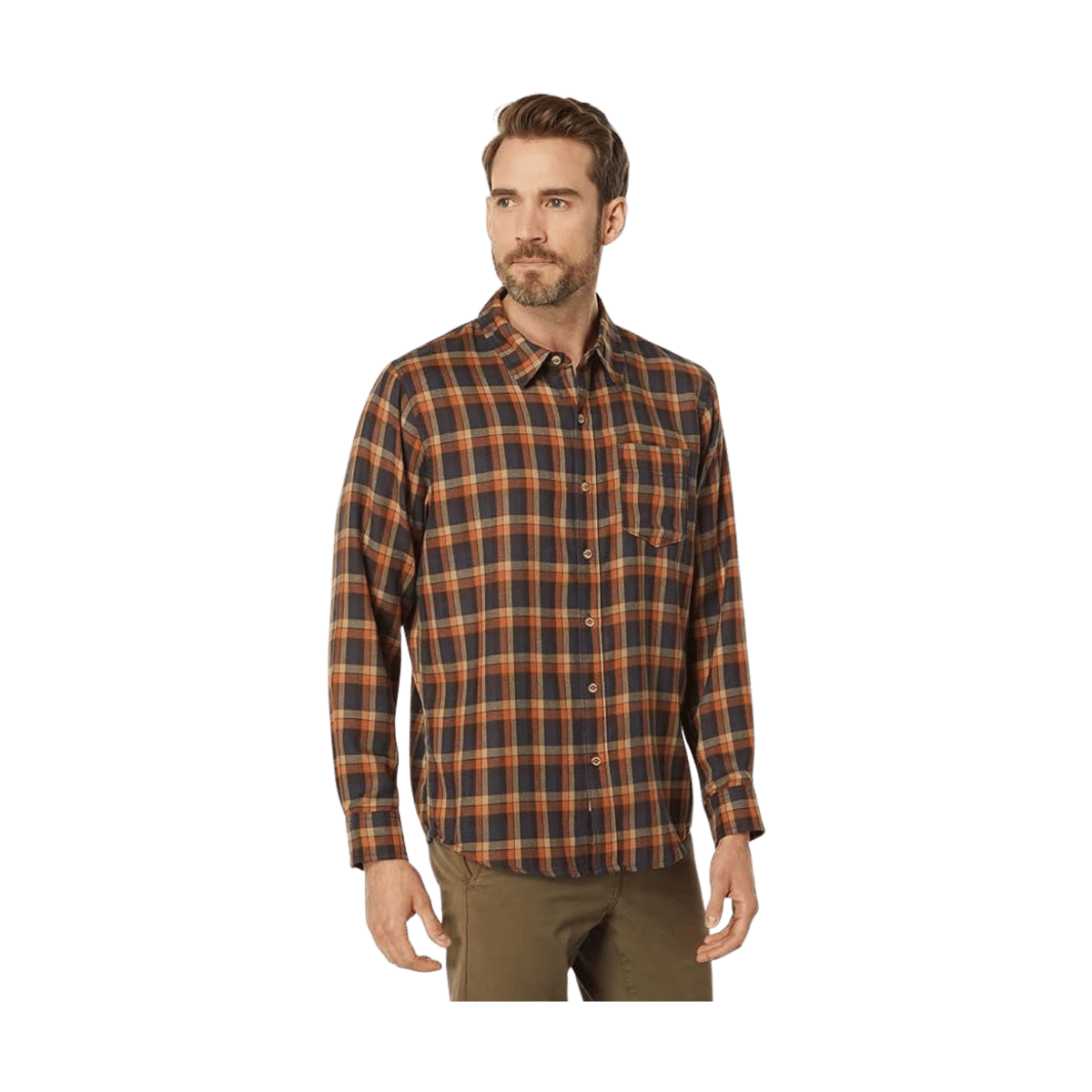 MARMOT MEN'S FAIRFAX MDWT FLANNEL - COPPER