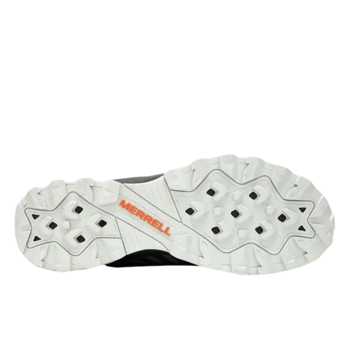 MERELL MEN'S SPEED ECO -CHAR/TANGERINE - OUTSOLE VIEW