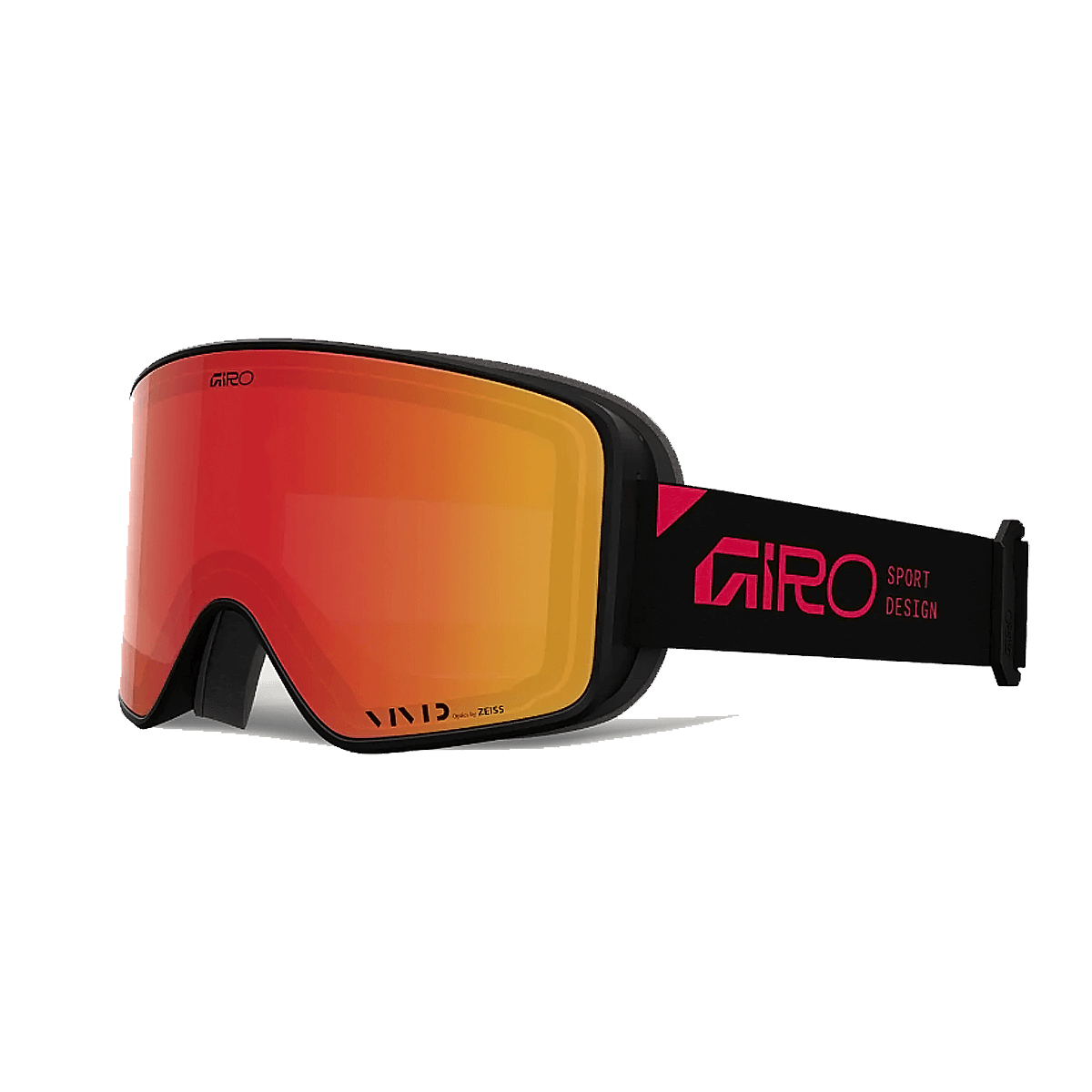 METHOD GOGGLES 2025 BLACK RED STACKED EMBER