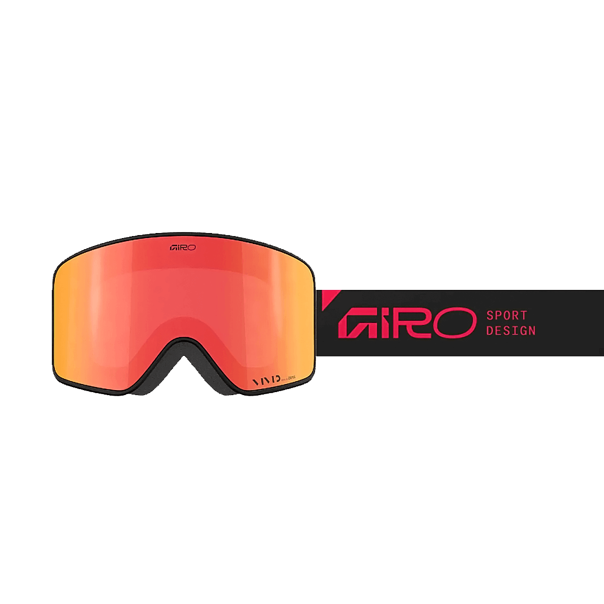 METHOD GOGGLES 2025 BLACK RED STACKED EMBER