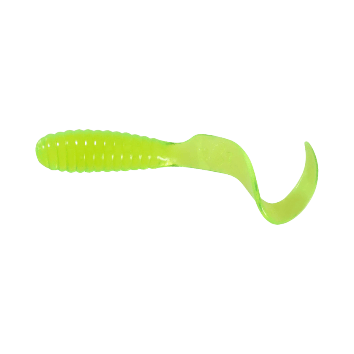 MISTER TWISTER MEENY LURE 20PK 3IN - CHARTREUSE