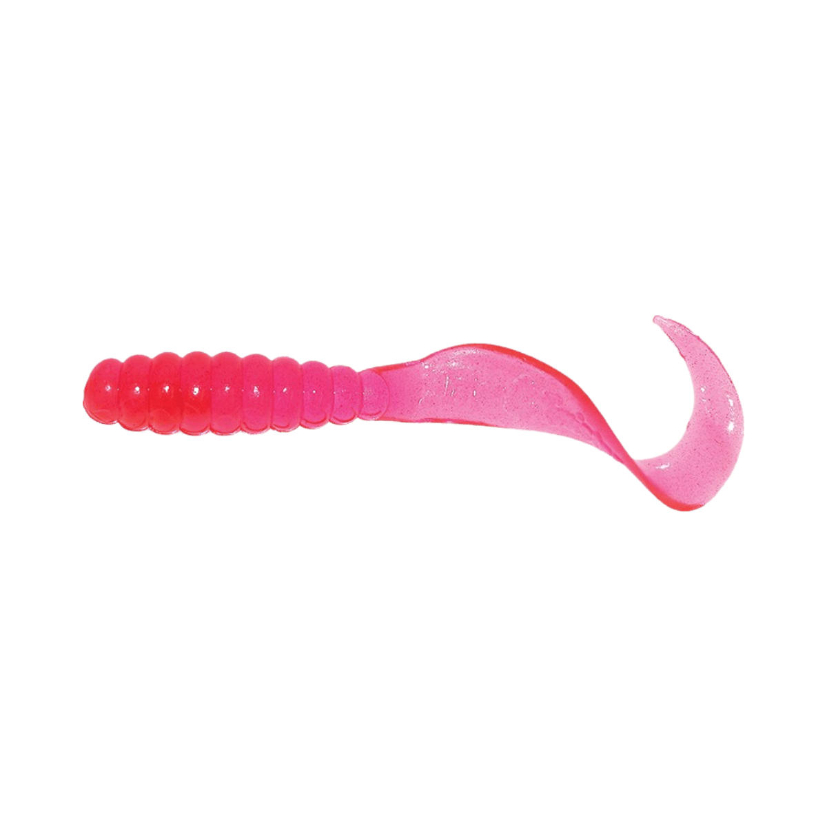 MISTER TWISTER MEENY LURE 20PK 3IN - PINK