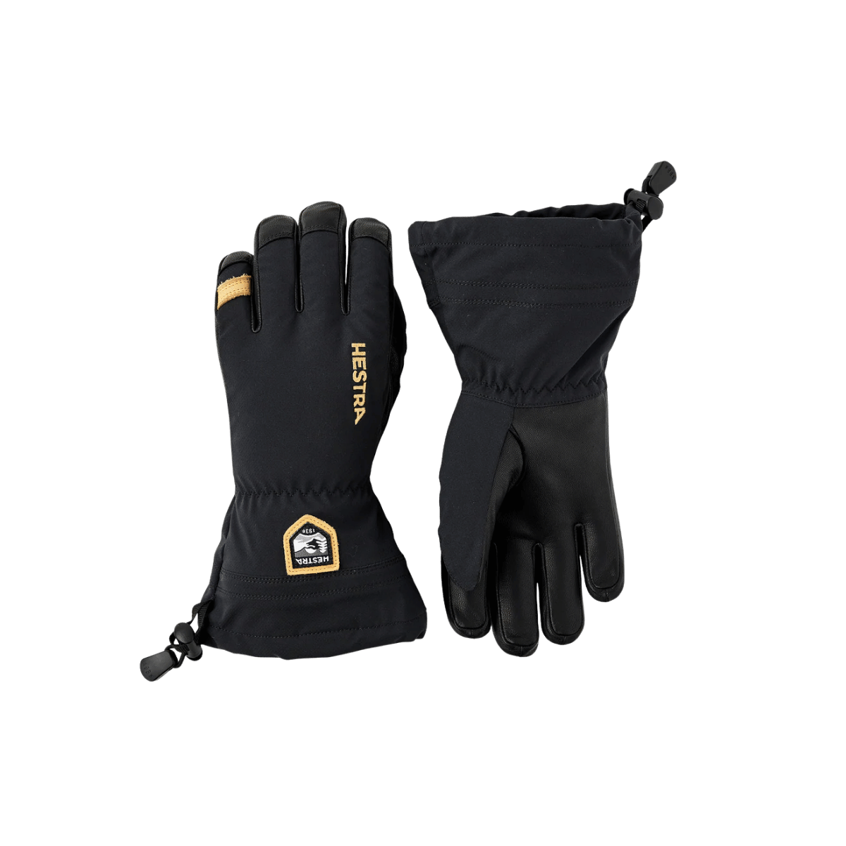 HESTRA YTH MISTRAL JR 5 FINGER - BLACK