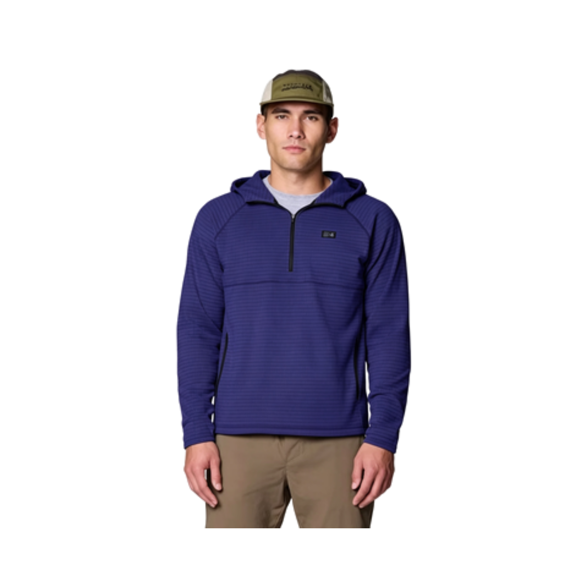 MOUNTAIN HARDWEAR SUMMIT GRID HOODY BERRY BLUE