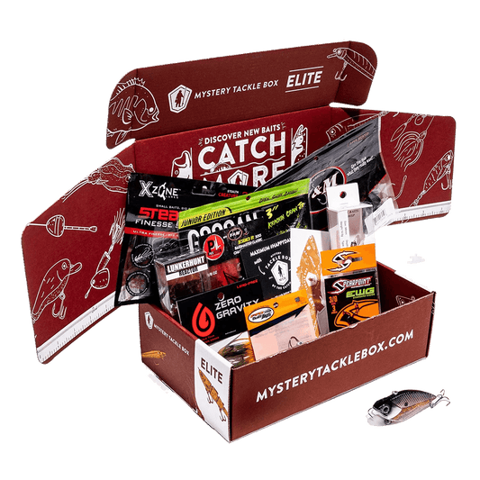 MYSTERY TACKLE BOX ELITE BASS FISHING KIT OPENED