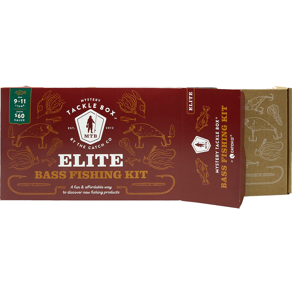 Mystery Tackle Box Elite Bass Fishing Kit