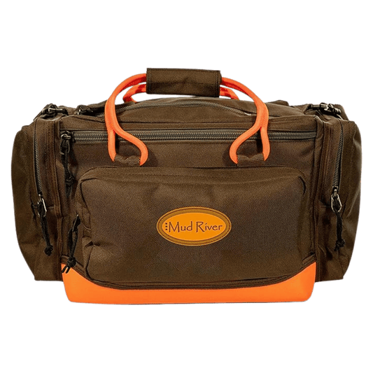 MUD RIVER DELUXE DOG HANDLERS BAG - BROWN_FRONT VIEW