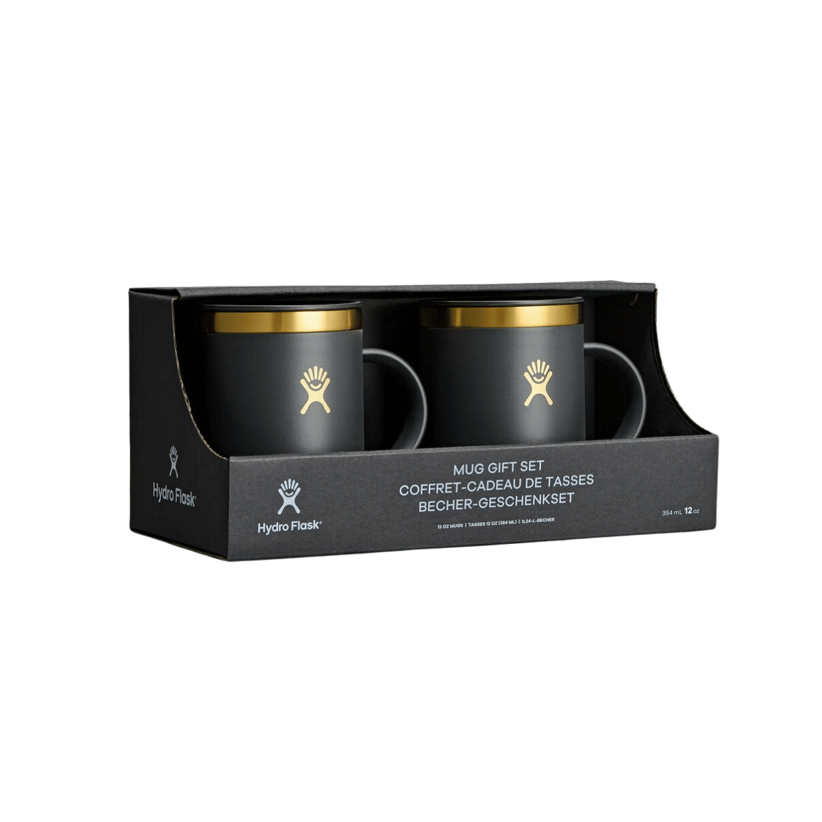 HYDRO FLASK MUG BUNDLE - 12 OZ - BLACK TIE