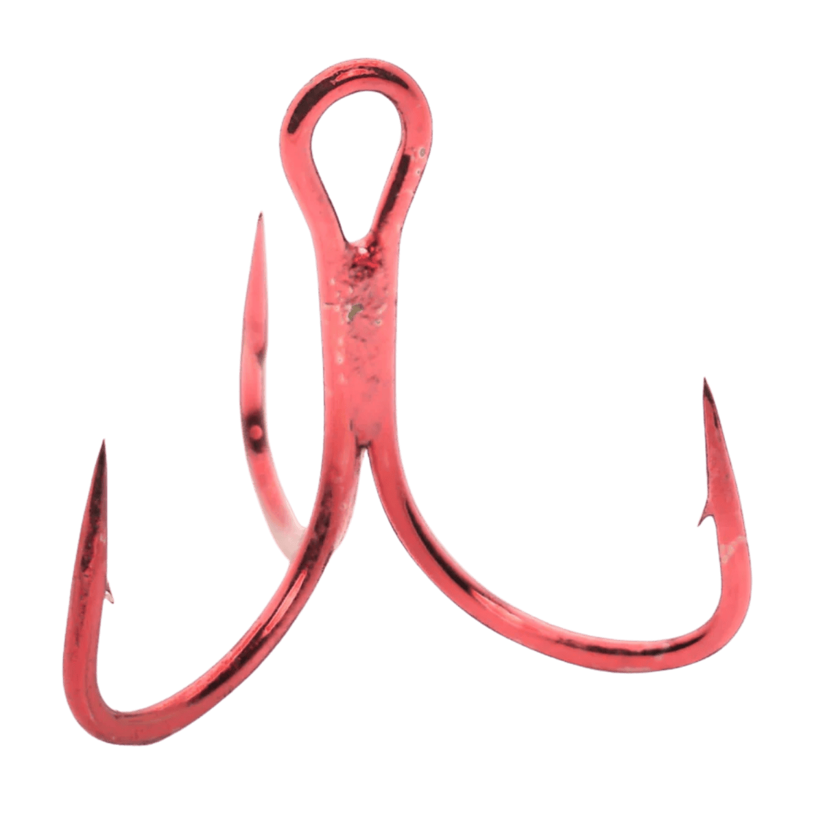 MUSTAD KVD ELITE TRIPLE GRIP TREBLE #6 - FORGED RED