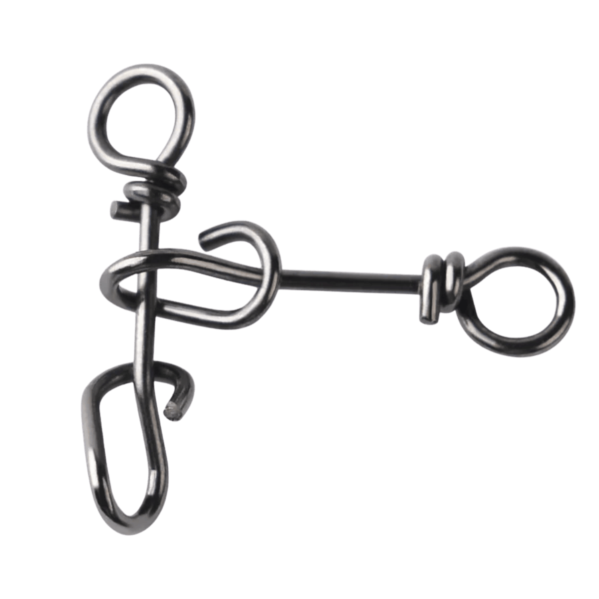 MUSTAD FASTACH CLIP 12PK #3 - BLACK NICKEL