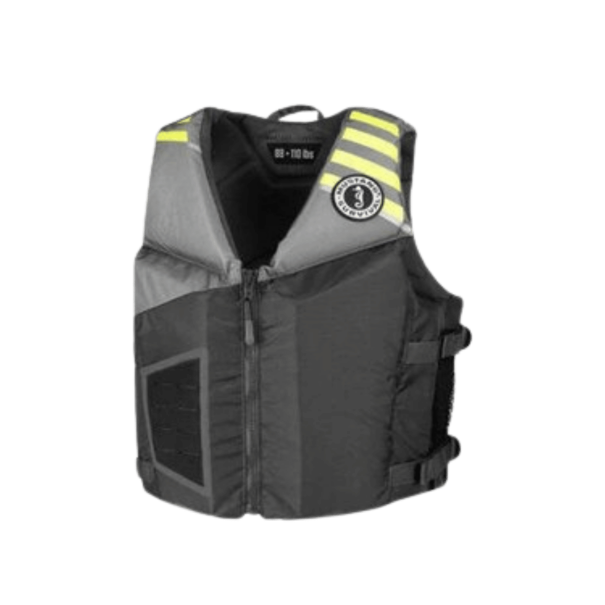 MUSTANG SURVIVAL YOUNG ADULT REV FOAM VEST GRAY YELLOW GREEN