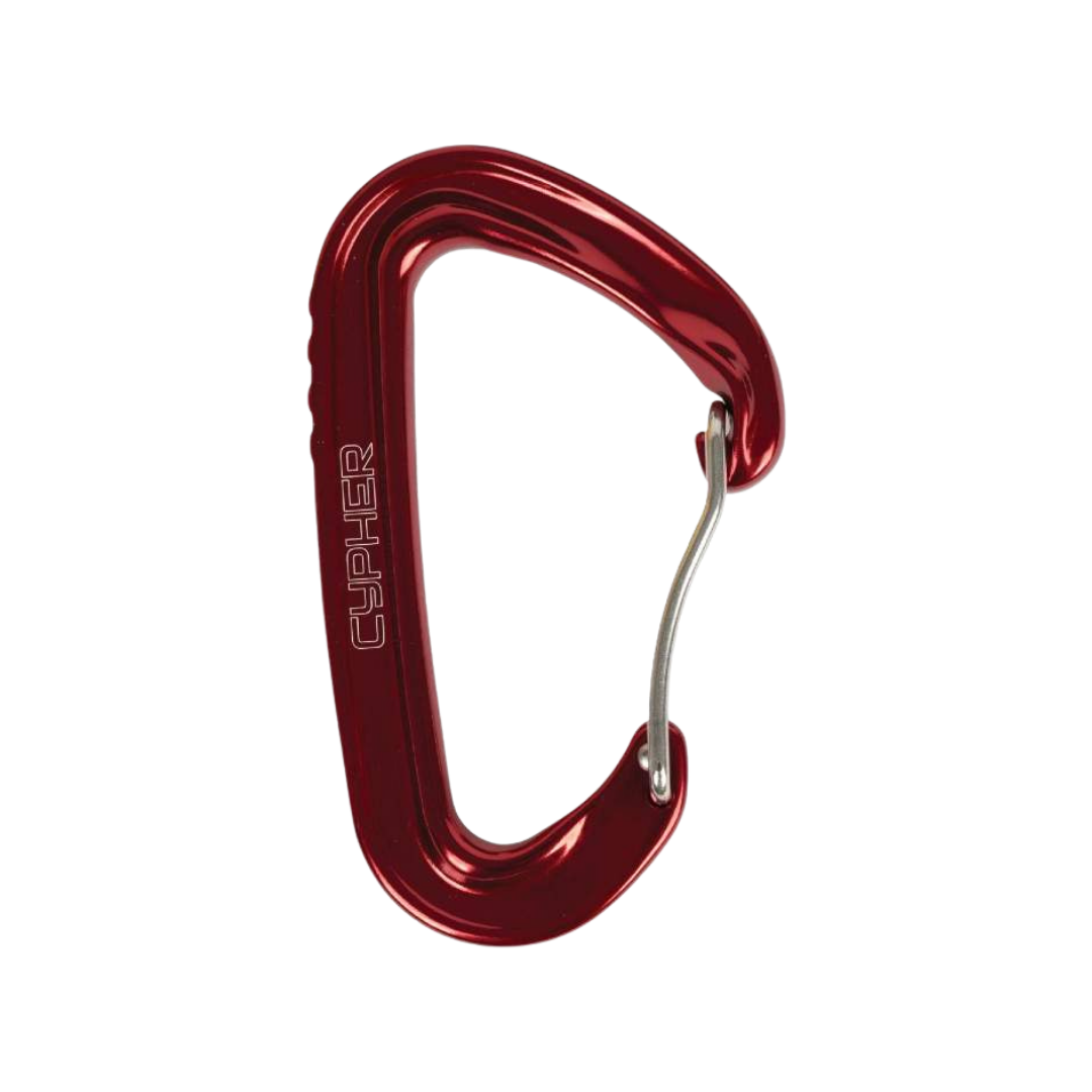 CYPHER MYDAS ULTRA CAMPING CARABINERS - RED