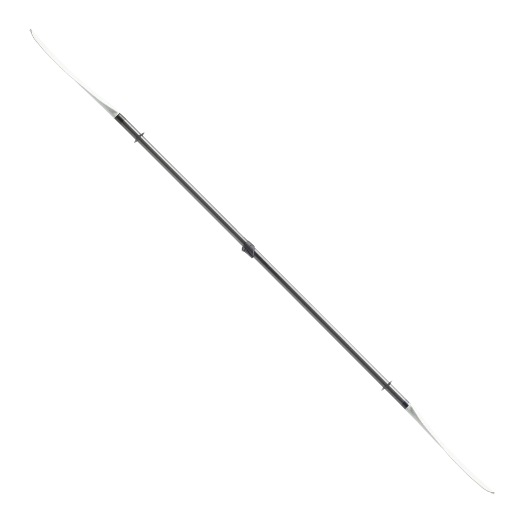 MANTA RAY HYBRID VERSA-LOK 2-PIECE KAYAK PADDLE side angle