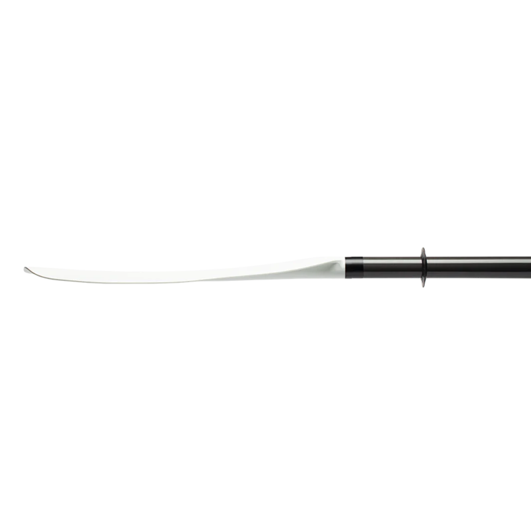 MANTA RAY HYBRID VERSA-LOK 2-PIECE KAYAK PADDLE blade side view