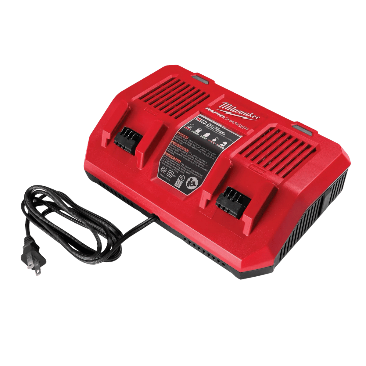 MILWAUKEE M18 DUAL BAY RAPID CHARGER